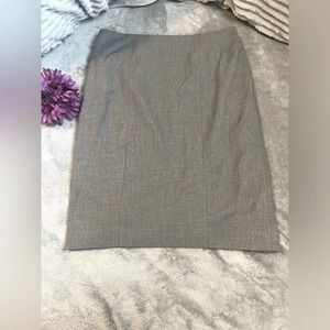 Ann Taylor Pencil Skirt Work Skirt Gray